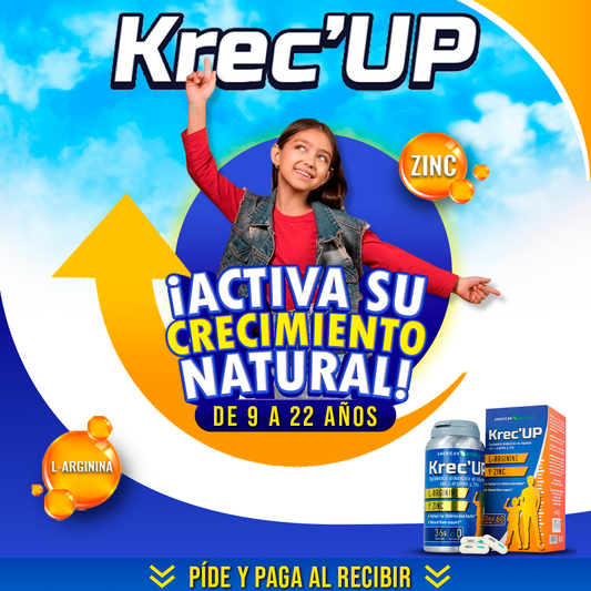 Krec'Up Suplemento  Crecimiento 👦ENVIO GRATIS